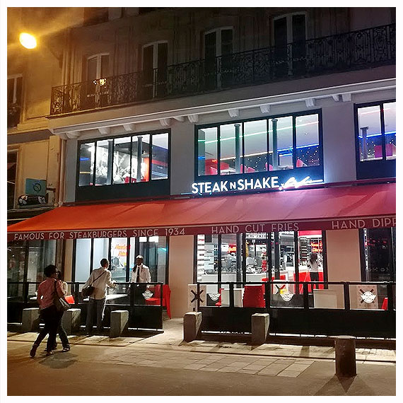 Stores de restaurants Paris