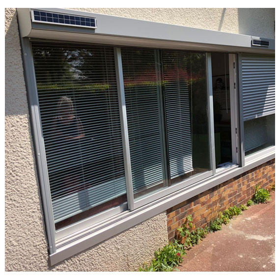 Pose de volets roulants solaires - Yvelines - Le Store Parisien