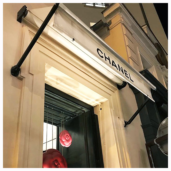 Stores à projection - Chanel - Le Store Parisien 